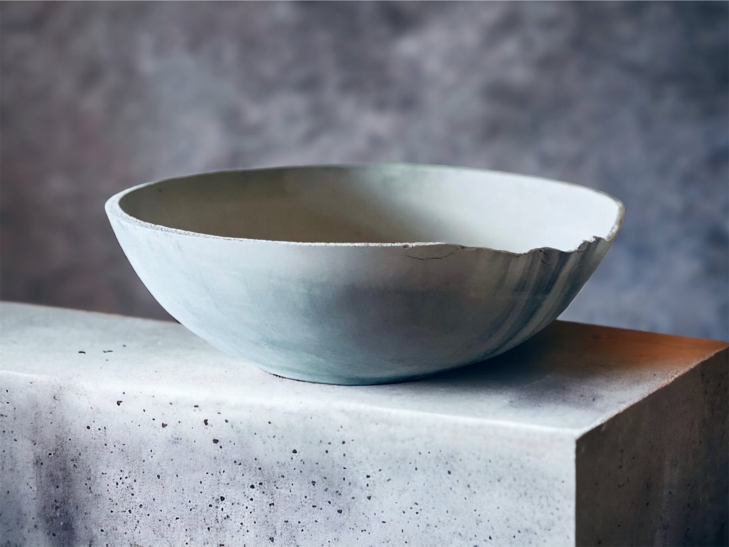 Concrete Artisan Bowl