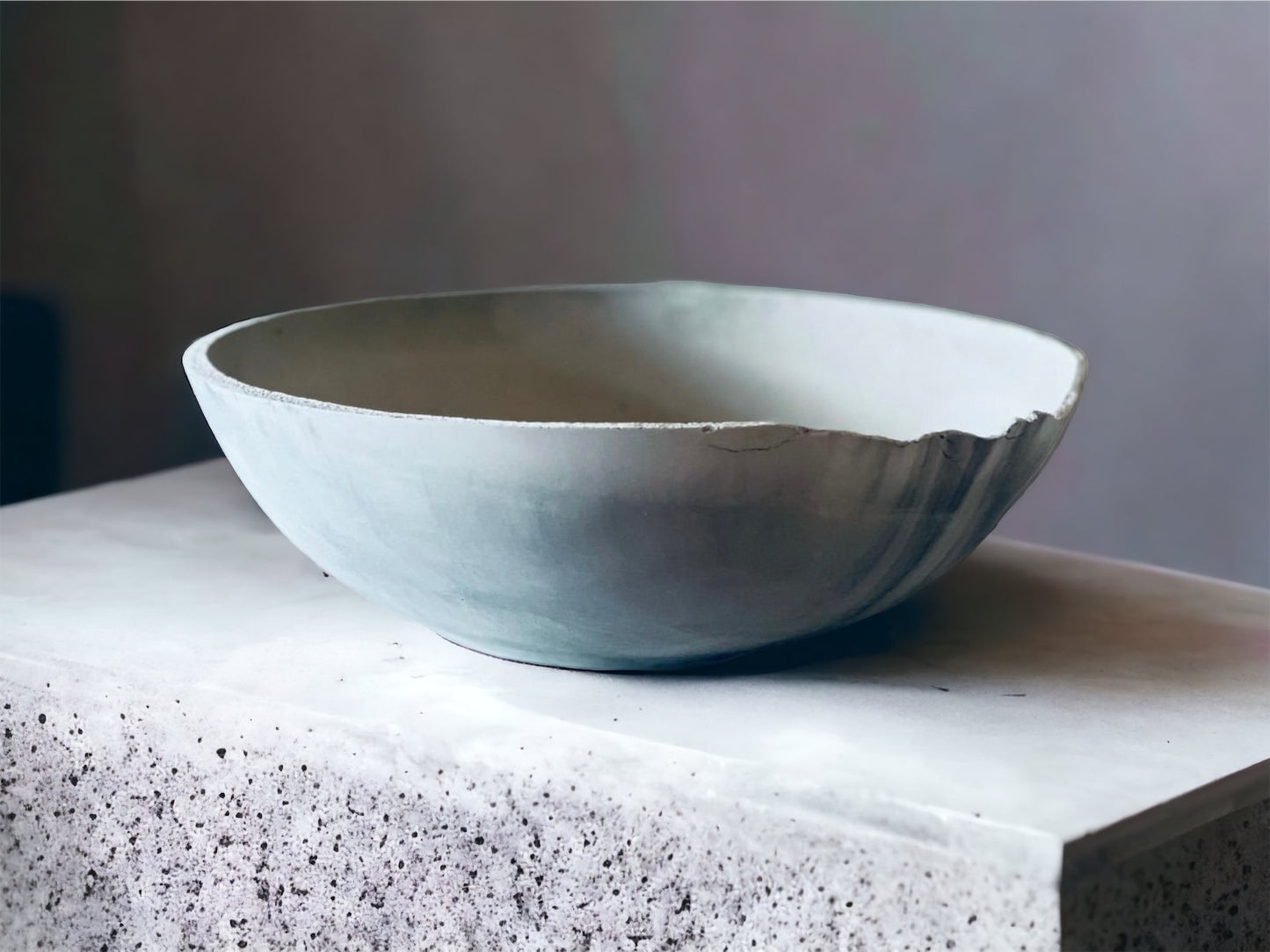 Concrete Artisan Bowl