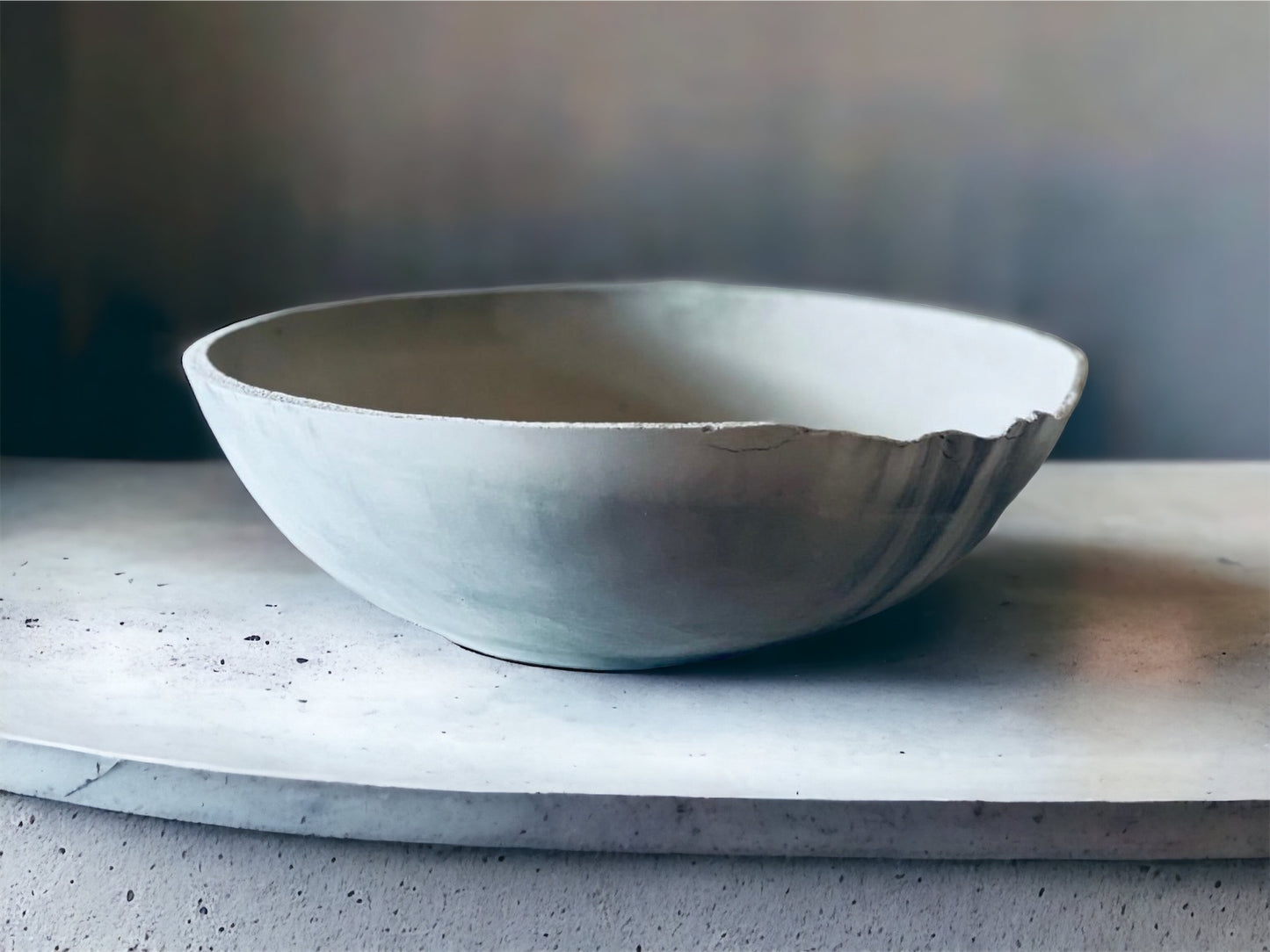 Concrete Artisan Bowl