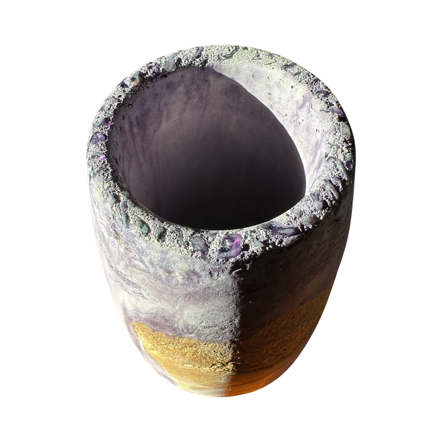 Amethyst Fusion Vase